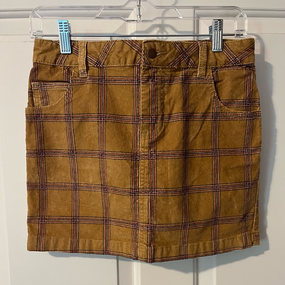 BDG plaid miniskirt